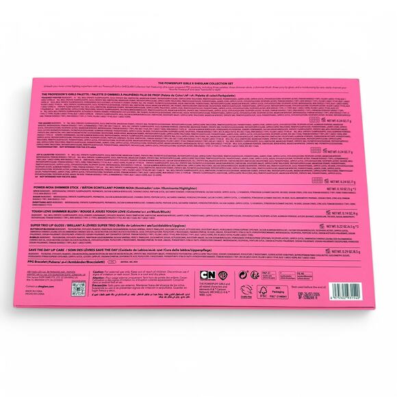 The Powerpuff Girls X SheGlam Makeup Set Complete Collection 11 Piece + Bracelet - Picture 7 of 14